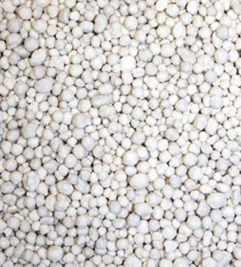 Granulés blancs d’ammonitrate soufré 24 % N + 18 SO3